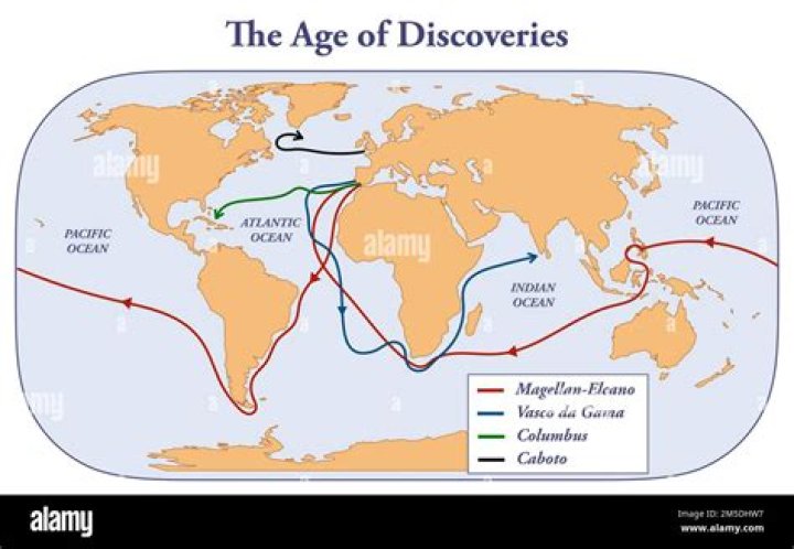 At the age of discovery?